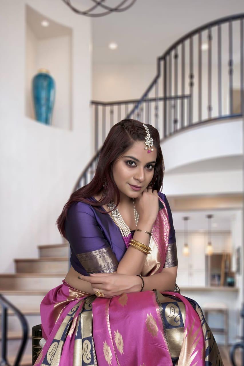 Art Silk Jacquard Border Saree - Soft Lichi Silk Cloth, Beautiful Rich Pallu And Exclusive Jacquard Work | Multi Color For Traditional Occasions, Seasonal Versatility, Bollywood Style