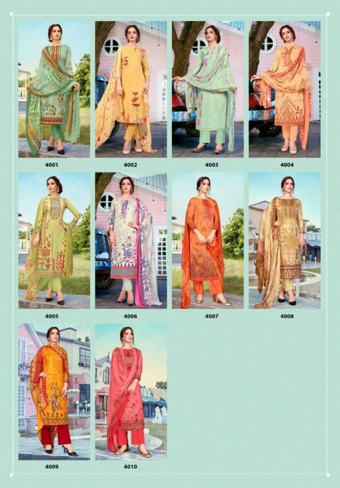 Yashika Riana Vol-4 The Lawn Collection For This Season Straight Suits Catalog - 100% Pure Lawn Cotton, Unstitched Size, Multi Color, Printed Pattern, Washable, Dry Clean Only