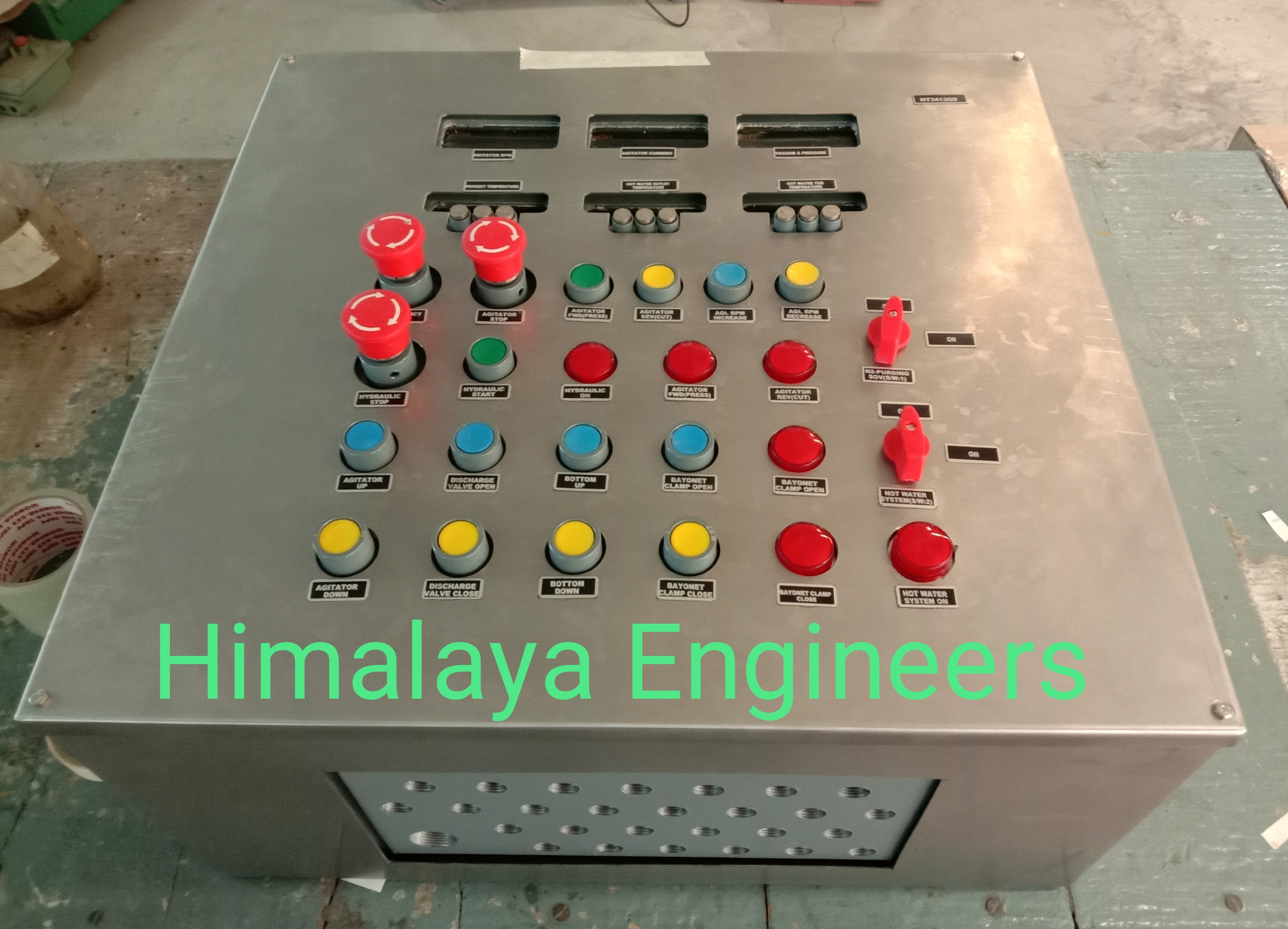 Flameproof Panel Cover Material: Metal Base