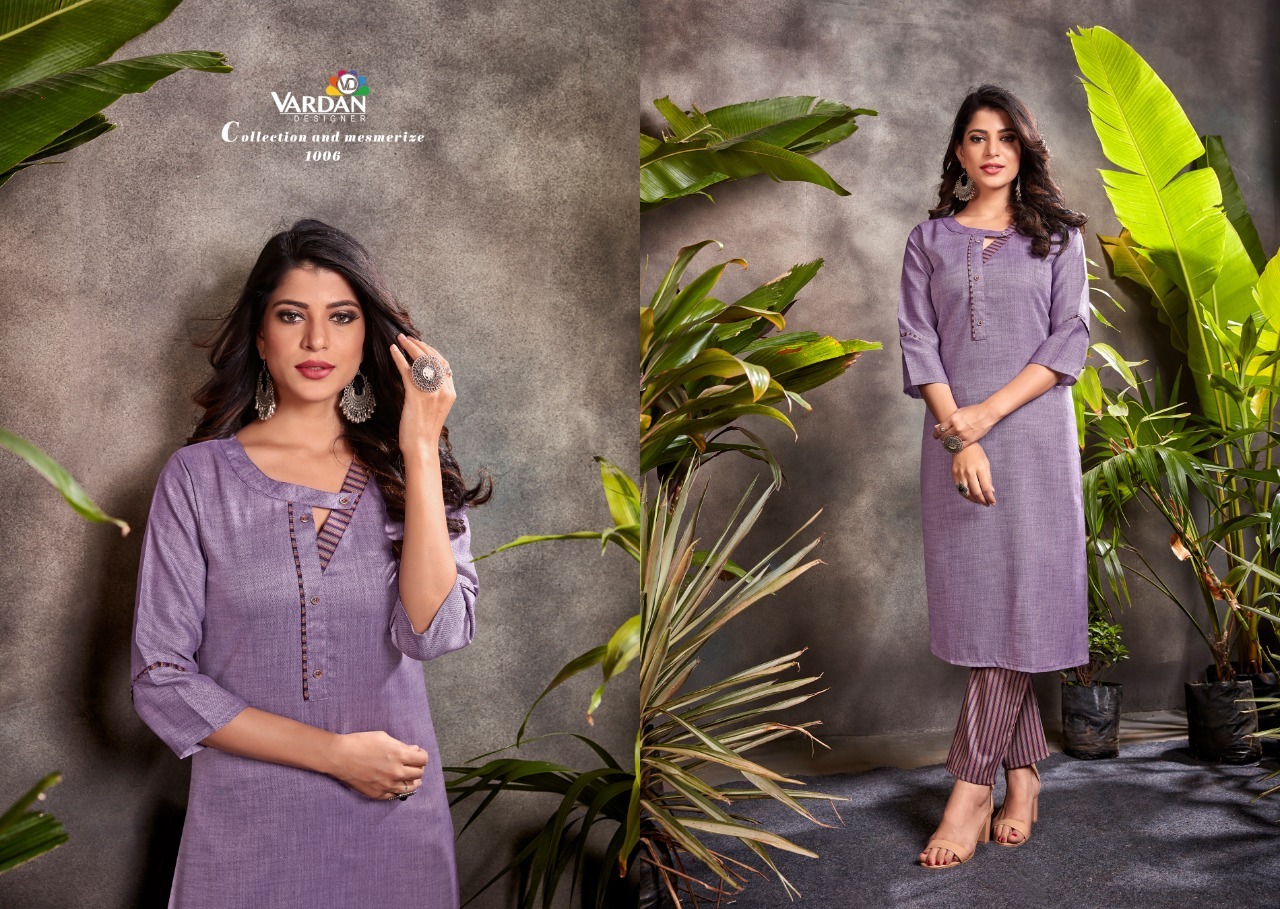Multi Color Vardan Designer Spark Vol 3 Heavy South Cotton Kurti With Bottom Catalog