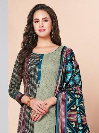 Balaji Kum Kum Vol-22 Printed Cotton Casual Wear Dress Material Catalog - Cotton, Unstitched, Multi Color | Features: Washable, All Season, Ethnic Indian Style, Printed Pattern