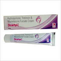 15 ग्राम हाइड्रोक्विनोन ट्रेटिनॉइन और मोमेटासोन फ़्यूरेट क्रीम