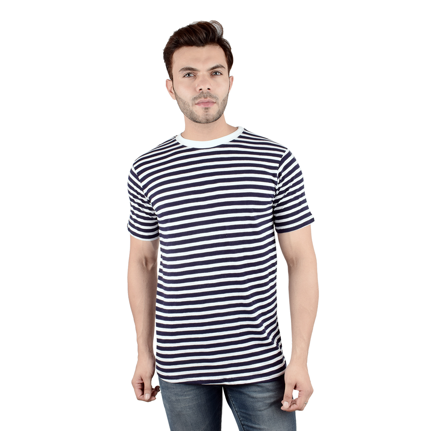 Trifoi Printed Round Neck T-shirt Age Group: 14-75