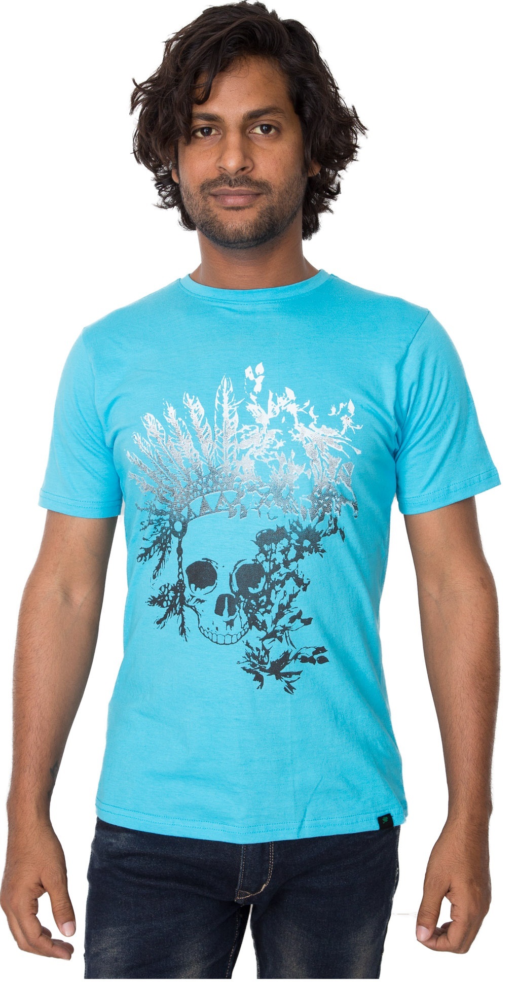 Trifoi Printed Round Neck T-shirt Age Group: 14-75