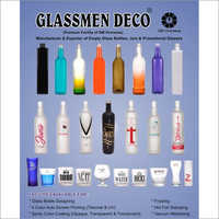 ग्लासमैन डेको ग्लास और बोतल सजावट सेवाएं