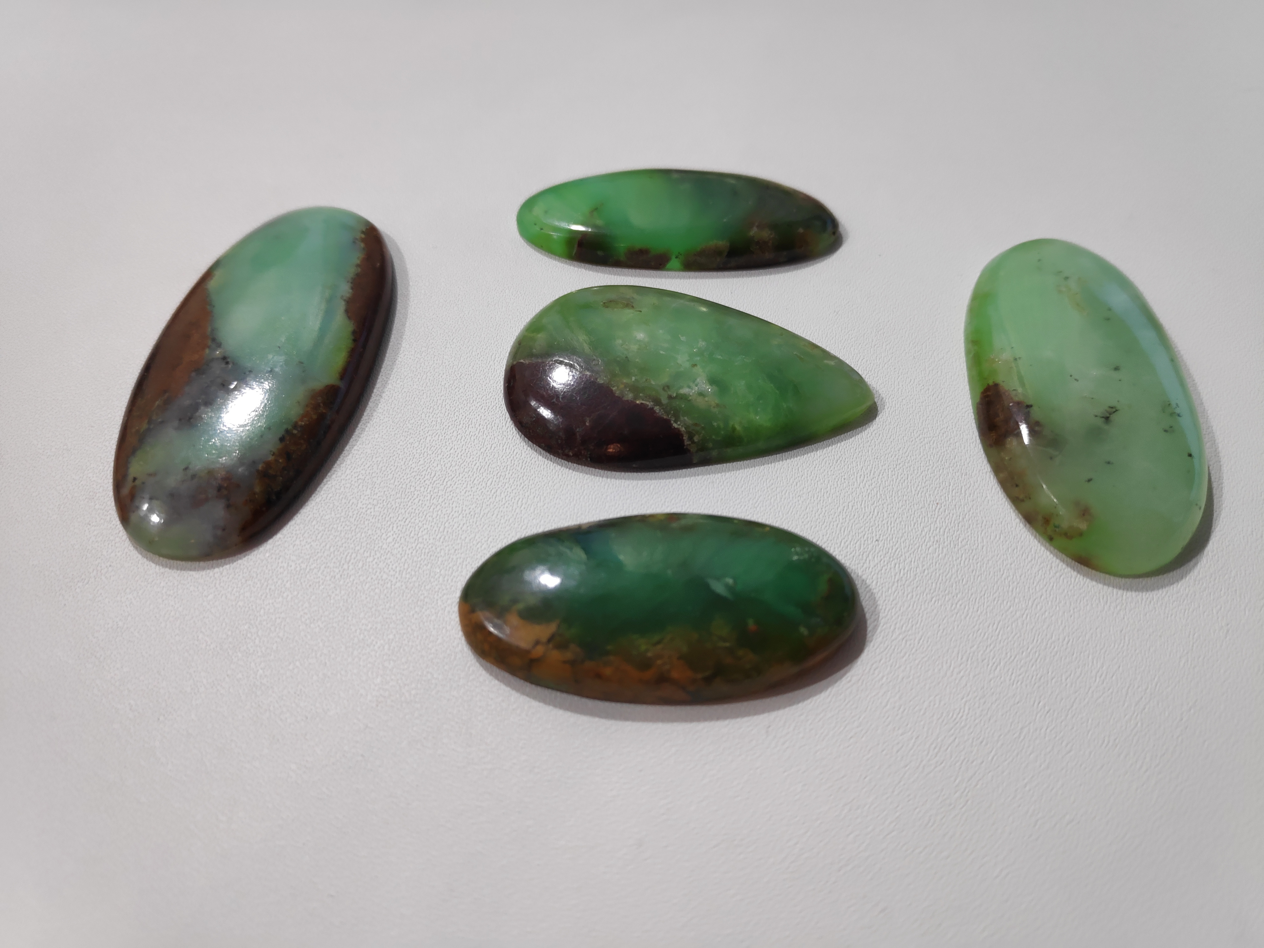 Crysophase Cabochon Gemstone