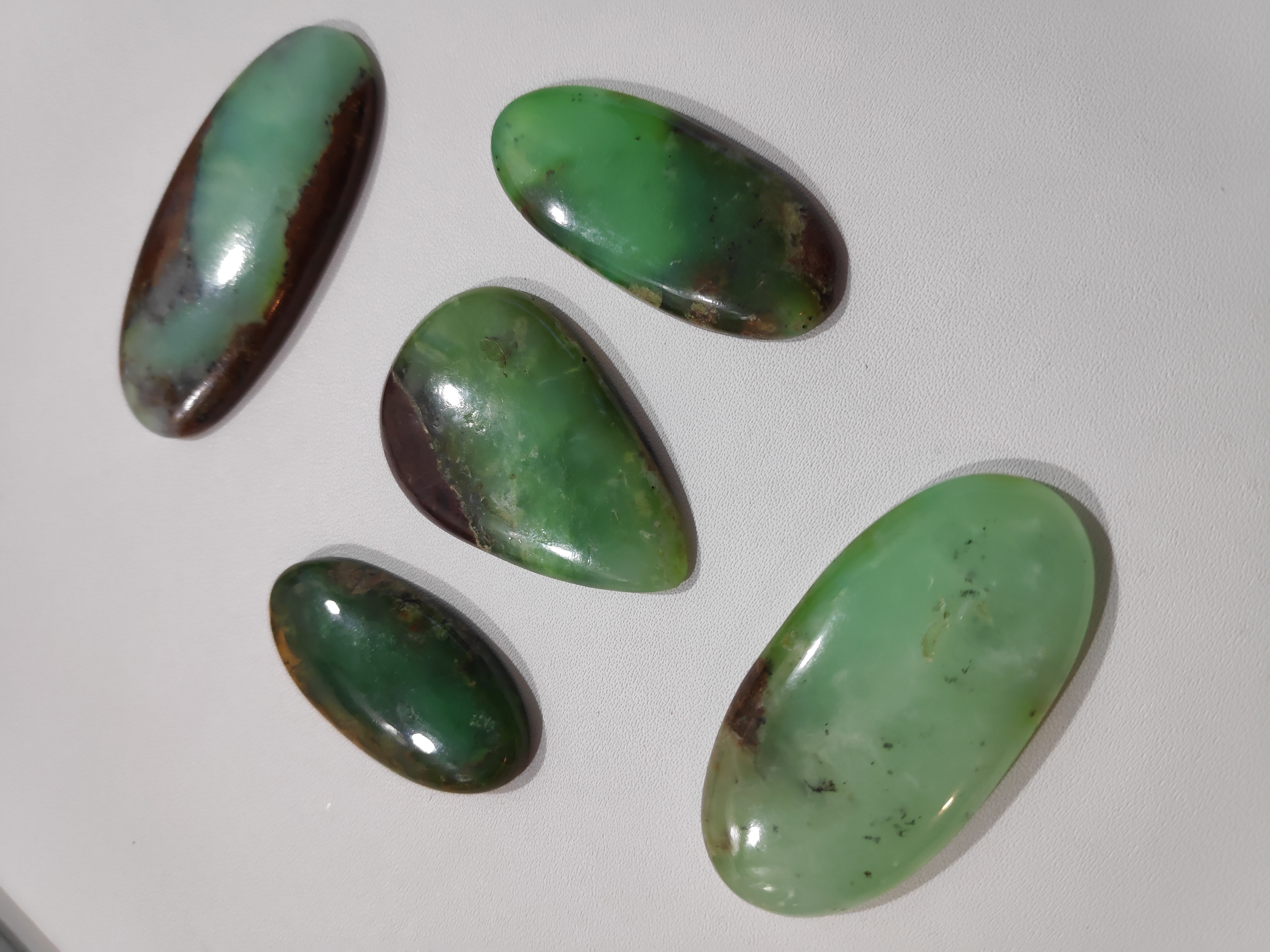 Crysophase Cabochon Gemstone