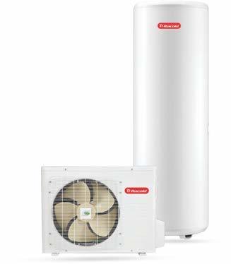 White Racold Heat Pump