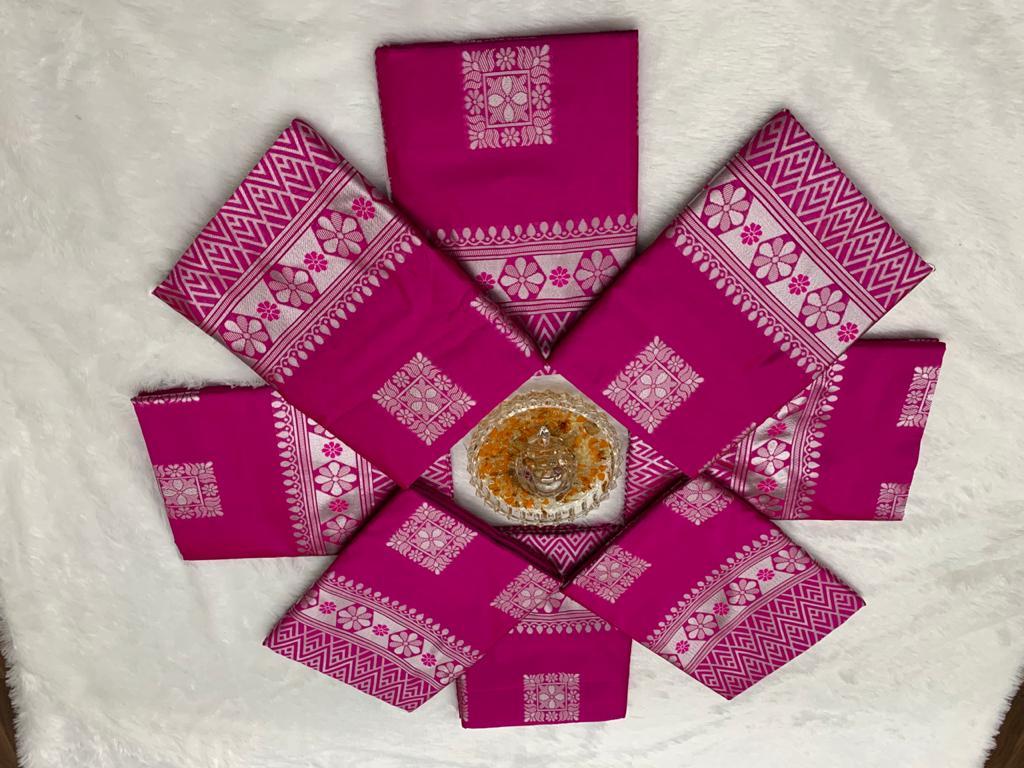 Kanchivaram Silk Saree - Multi Color Delight | Bollywood Style For Traditional Occasions In All Seasons