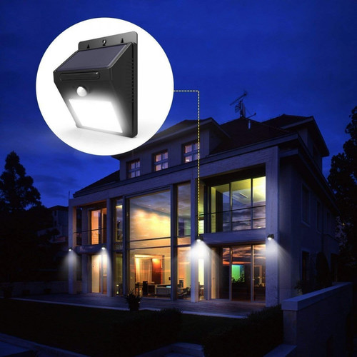 20 LED Solar Light - Durable Weather-Resistant Plastic, Compact Design , Eco-Friendly Energy Efficient Illumination