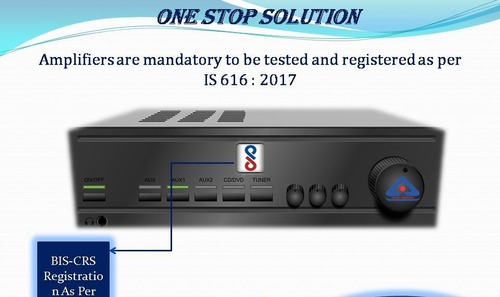 BIS Registration for Amplifiers