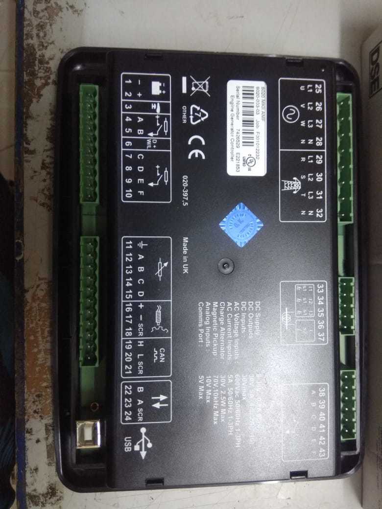 Deep Sea Electronic Controller 6020 Mk Ii