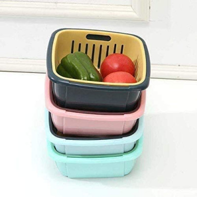 2 In 1 Multi Function Filter Basket Bowl Set