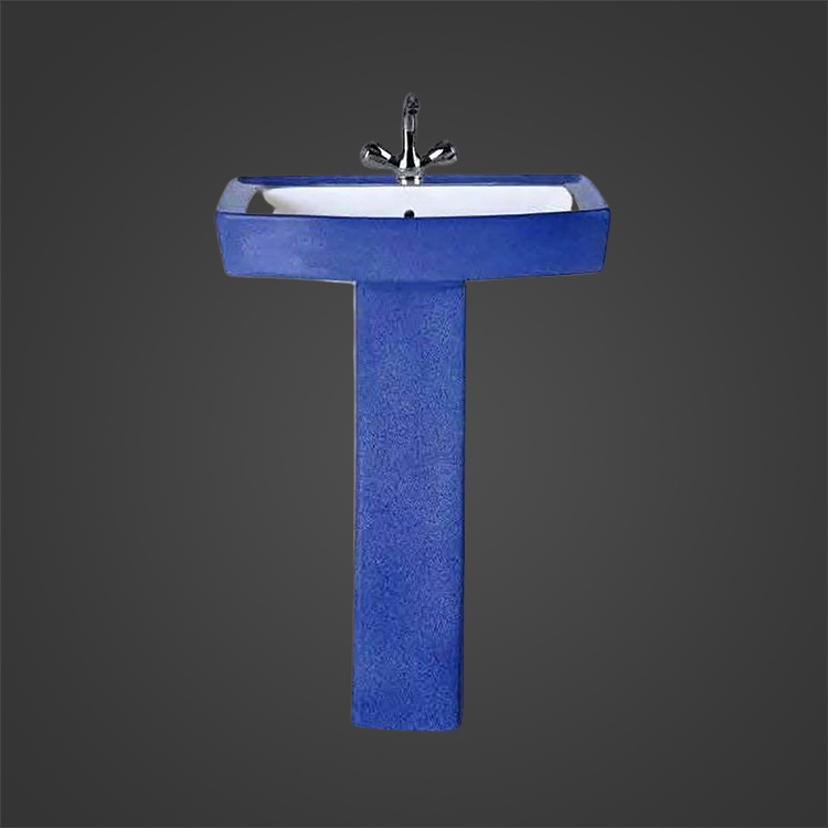Any Color Rustic Pedestal Wash Basin