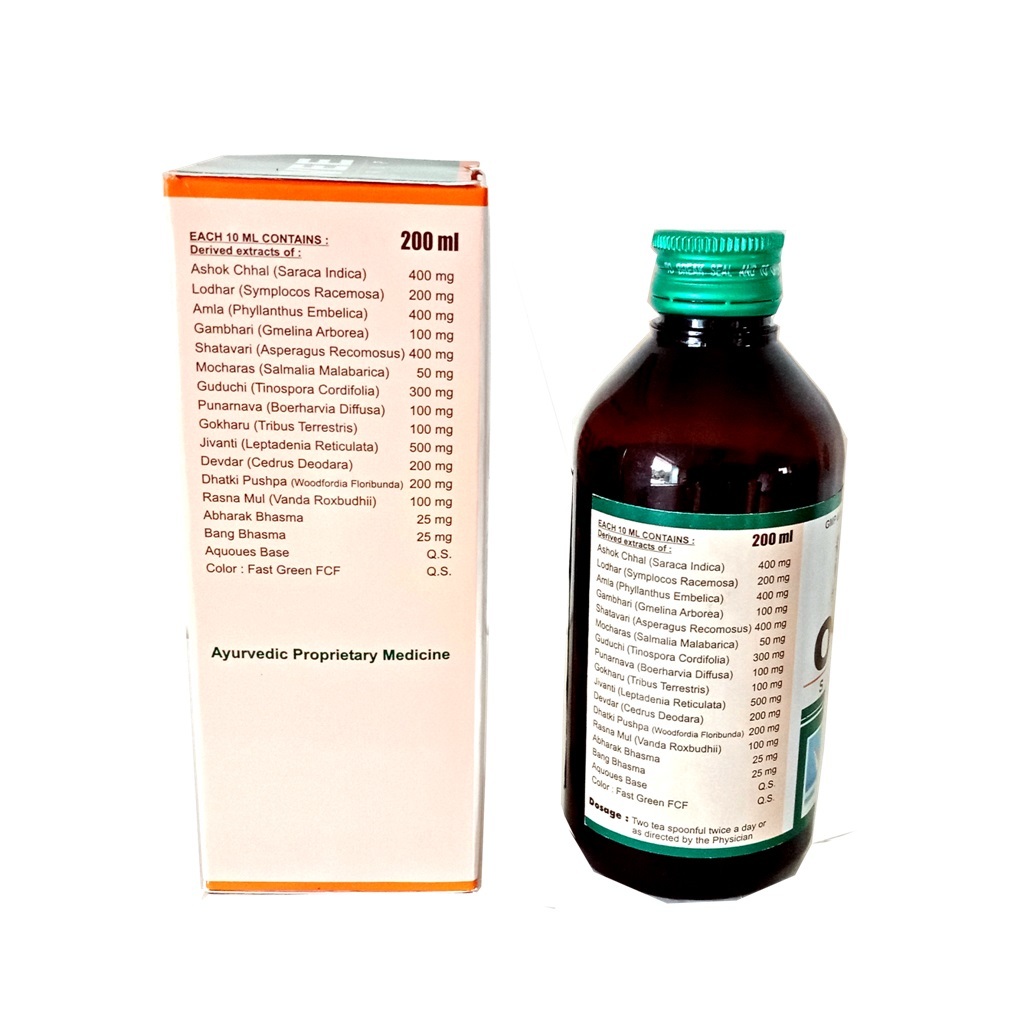 Saraca Ayurvedic Syrup Age Group: Suitable For All Ages