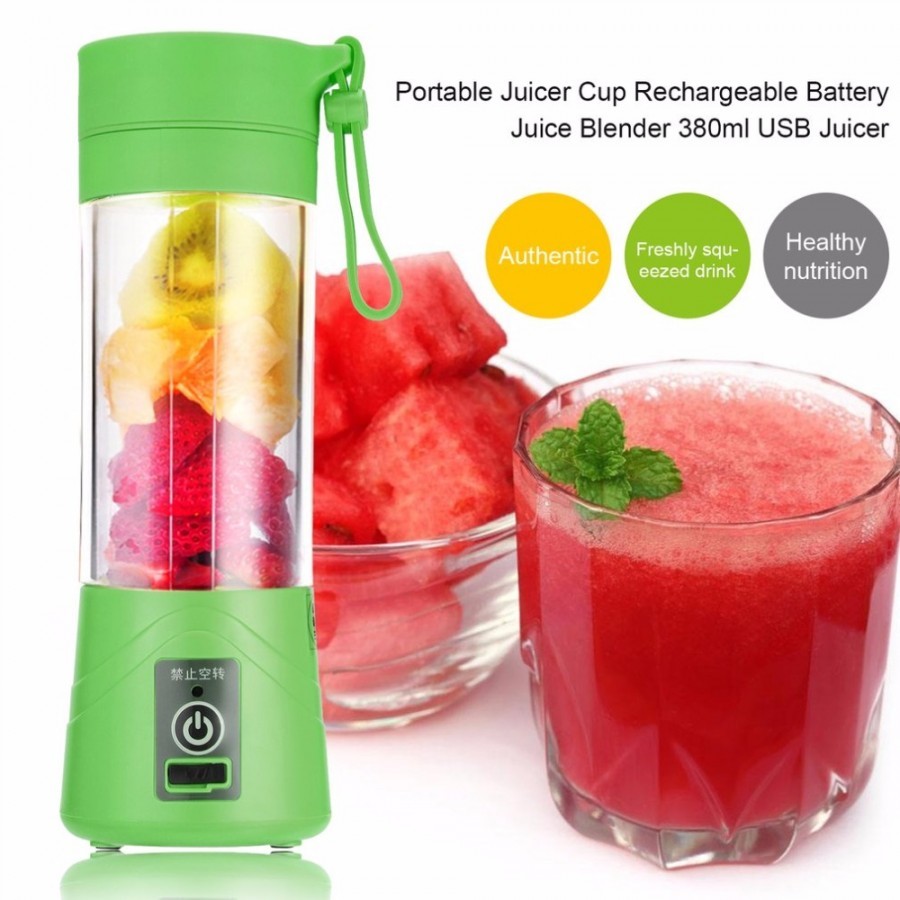 Juicer Bottle 2 Usb 4 Blade
