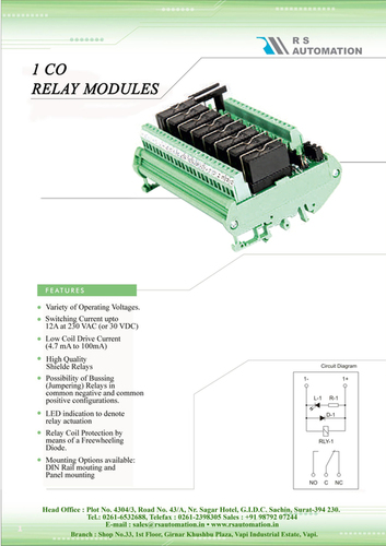 Relay Card Application: Io Interfacing