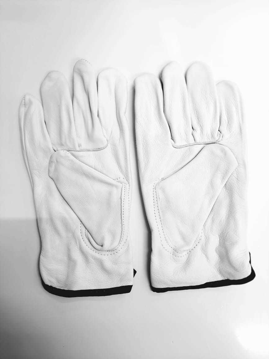 Leather Plain Hand Gloves