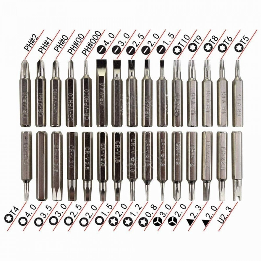 32 In 1 Interchangeable Multipurpose Mini Screwdriver
