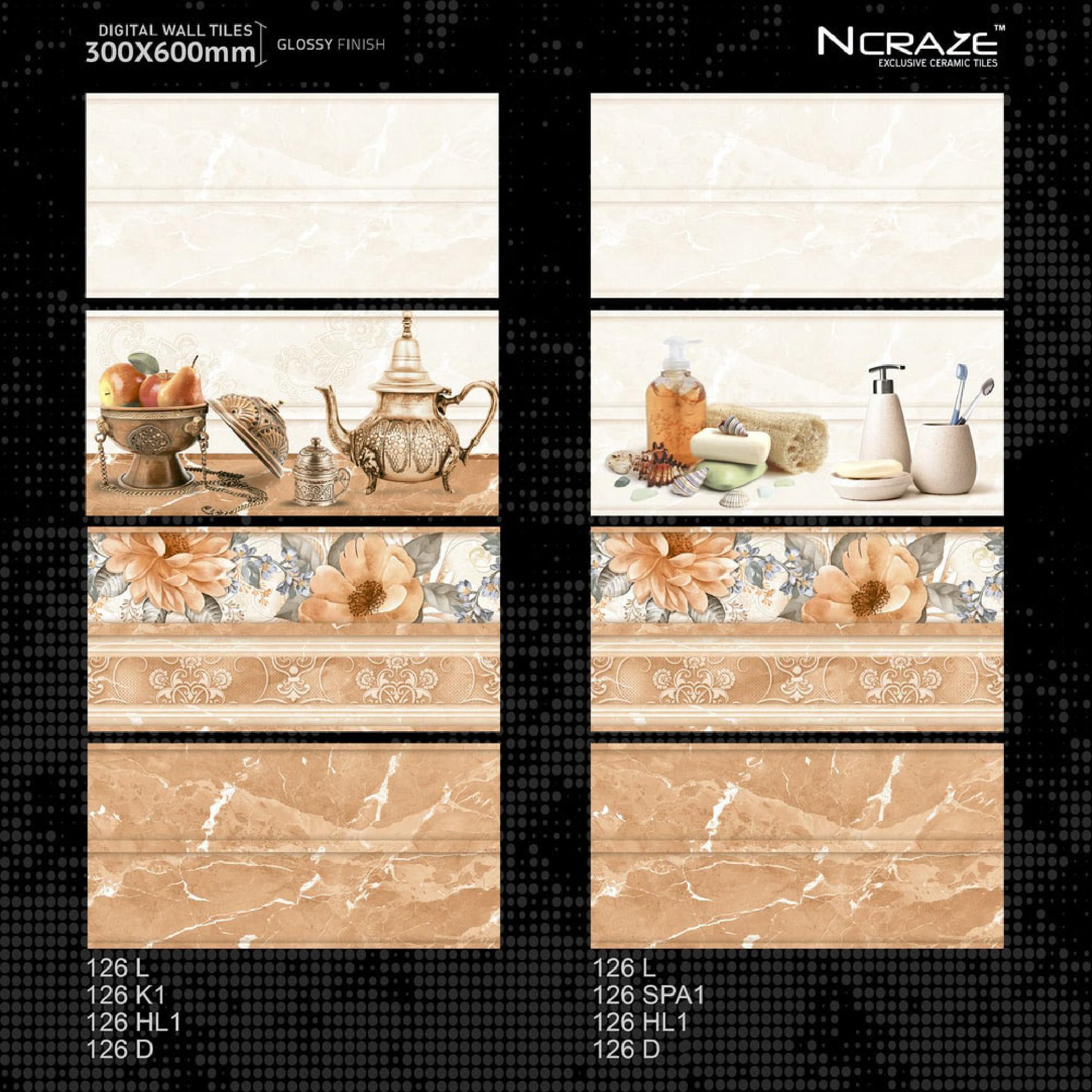 Any Color Ceramic Glazed Tile For Kitchen