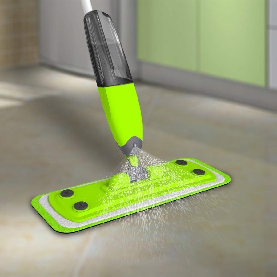 Stainless Steel And Plastic Healthy Spray Mop Usage: Home Appliance