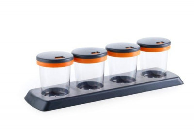 Kitchen Style Spice Rack Set Of 4