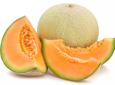 Muskmelon Seeds - Round Shape Fruit 1.5-2.0 Kg 15% Sugar Content Light Green Rind With Orange-red Flesh Long Shelf Life Hybrid 1