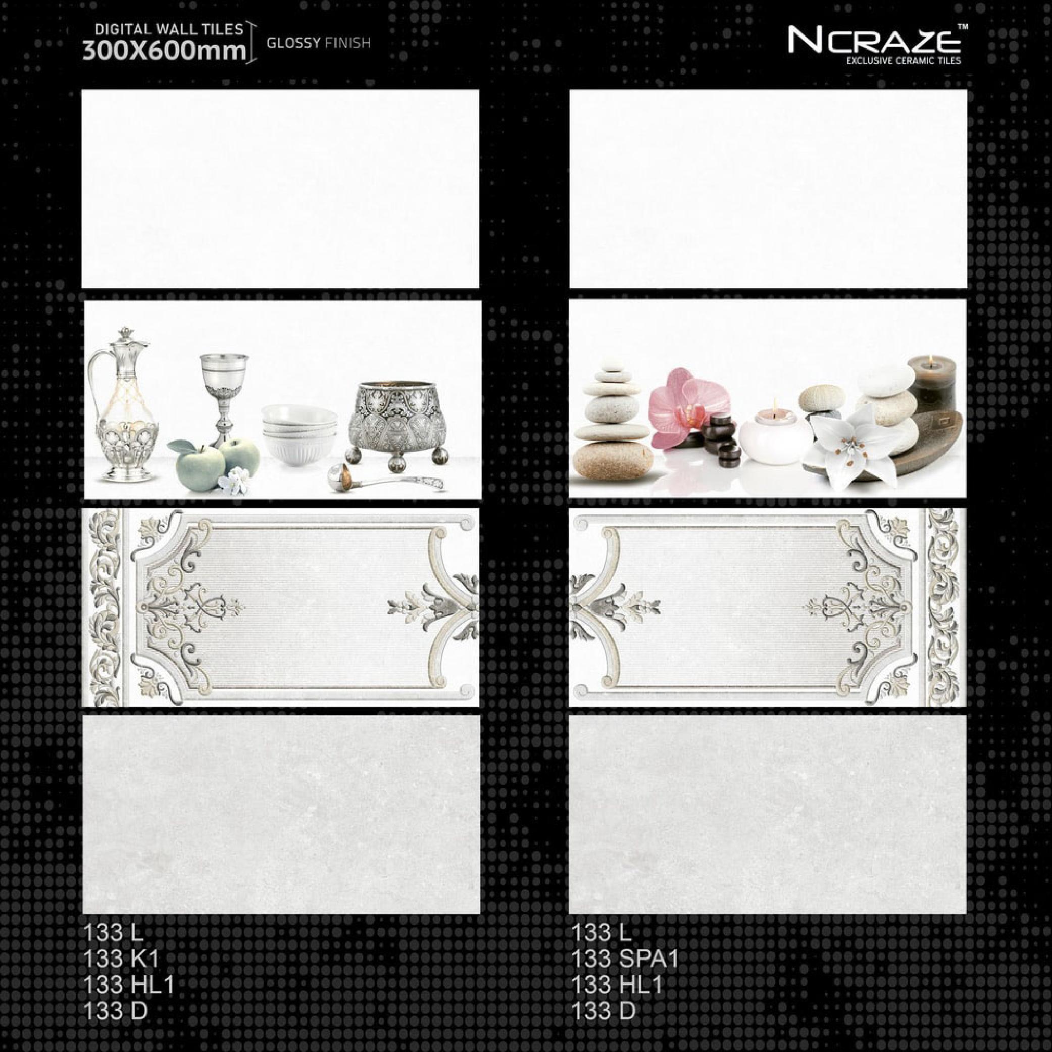 Any Color Digital Ceramic Wall Tiles With Glossy Finish