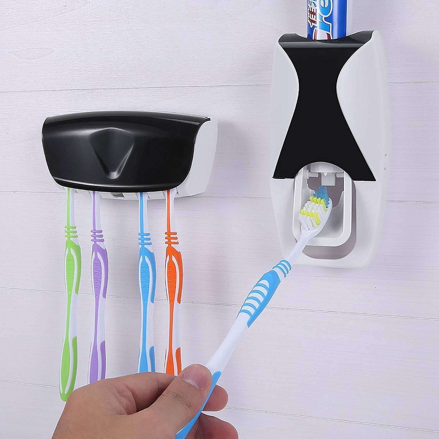 Soft Fiber Mop Cloth Toothpaste Dispenser