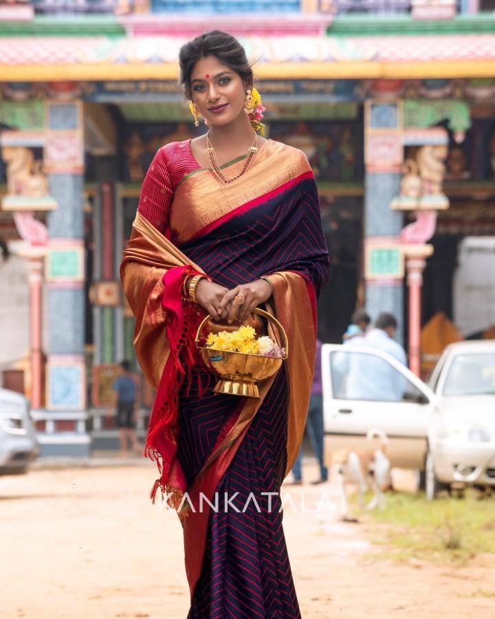 Ladies Soft Lichi Silk Saree - Beautiful Rich Pallu & All Over Jacquard Work | Multi Color, Traditional Style For All Seasons