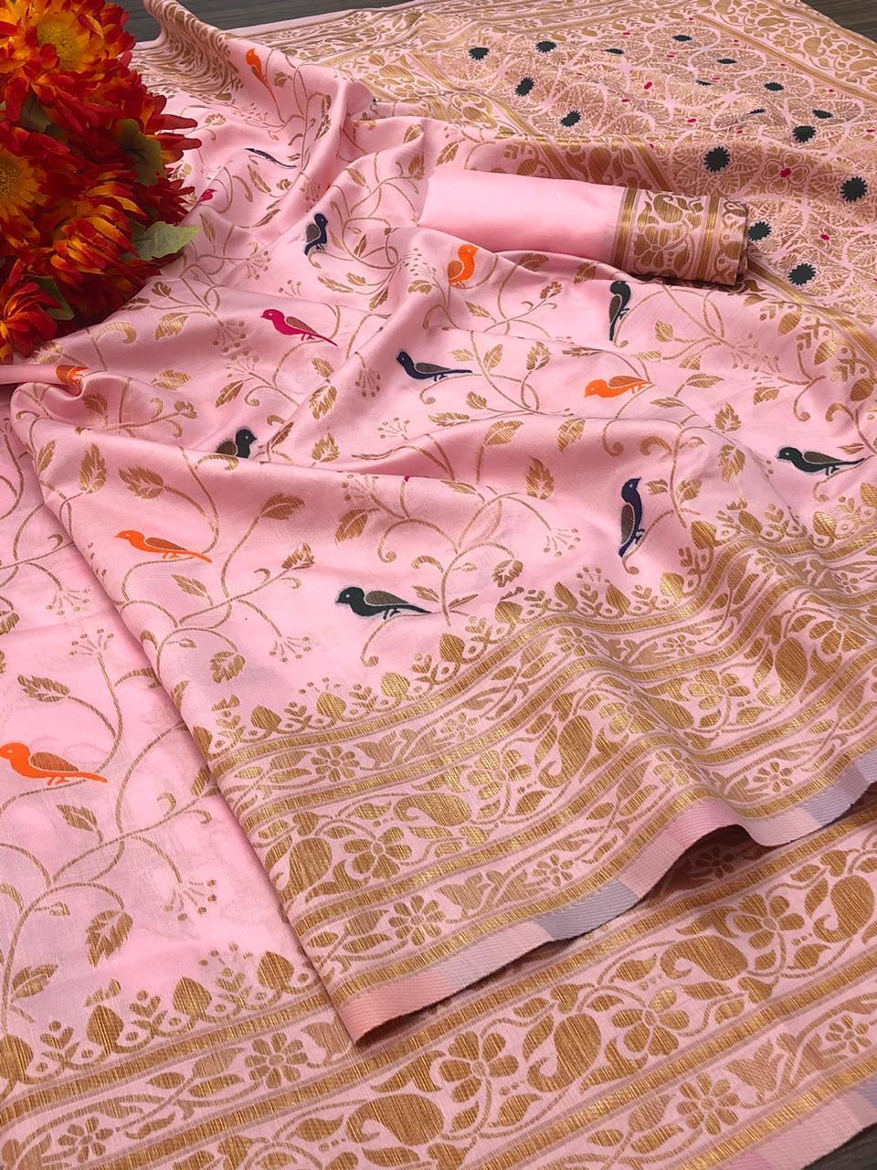 Multi Colour Ladies Fancy Saree