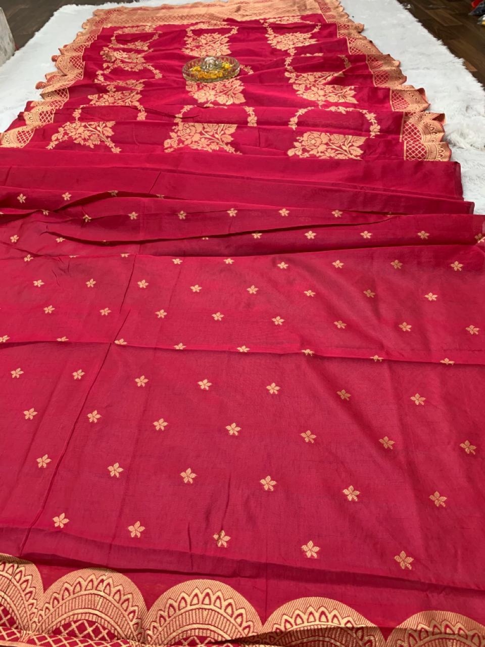 Multi Colour Ladies Pure Silk Saree