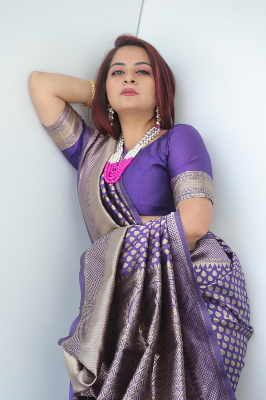 Multi Colour Ladies Fancy Silk Saree