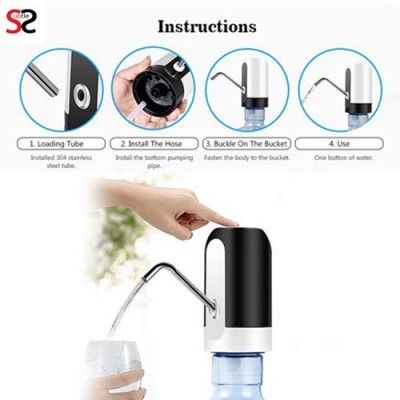 Automatic Wireless Water Can Dispenser Pump