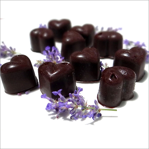 Brown Heart Shape Chocolate Bar