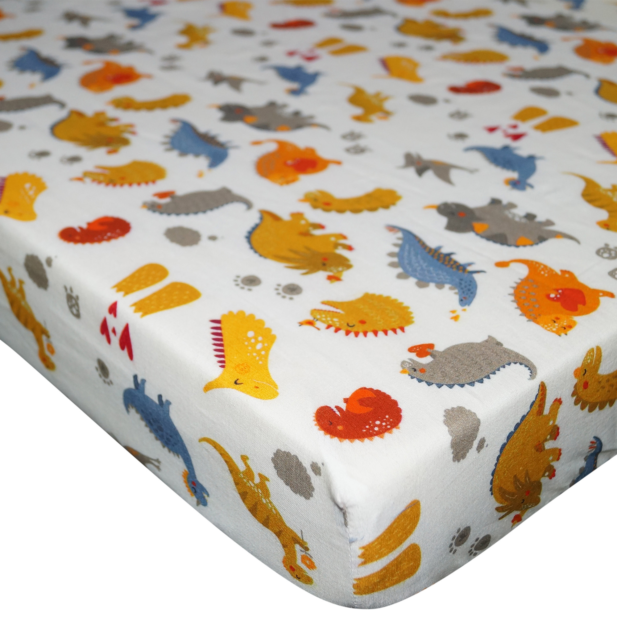 100% Cotton Crib Fitted Sheet Ultra-soft Fitted Crib Sheets Usage: Home