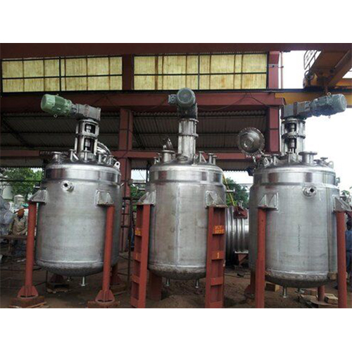 Ss Chemical Reactor - Stainless Steel & Multi-material, 80 Kl Capacity, Vertical Orientation, Efficient For Chemical Processes