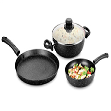 Metal Non Stick Cookware Set Of 3
