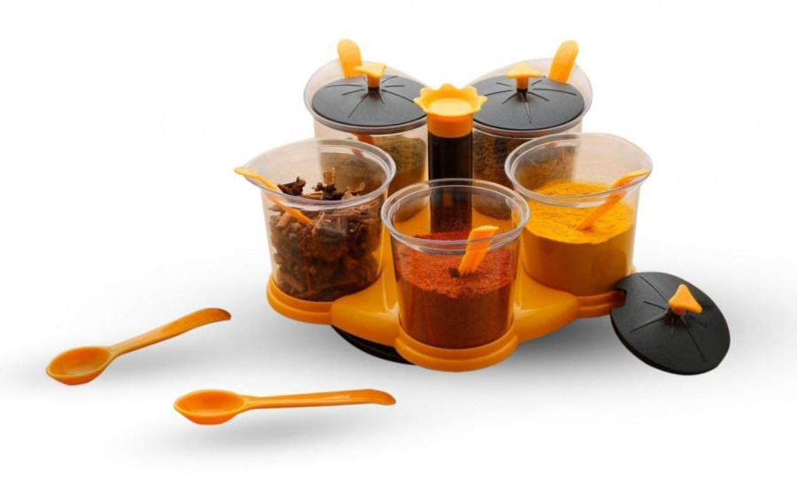 Multi Purpose Dining Set Of 5 Spice Rack