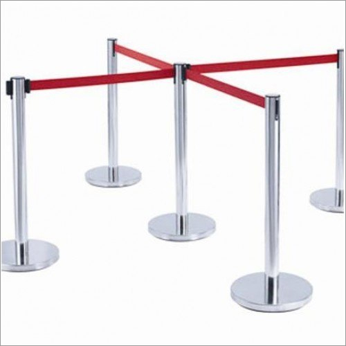 Queue Stand - Durable Plastic | Ergonomic Design, Adjustable Height, Non-Slip Base, Outdoor Friendly