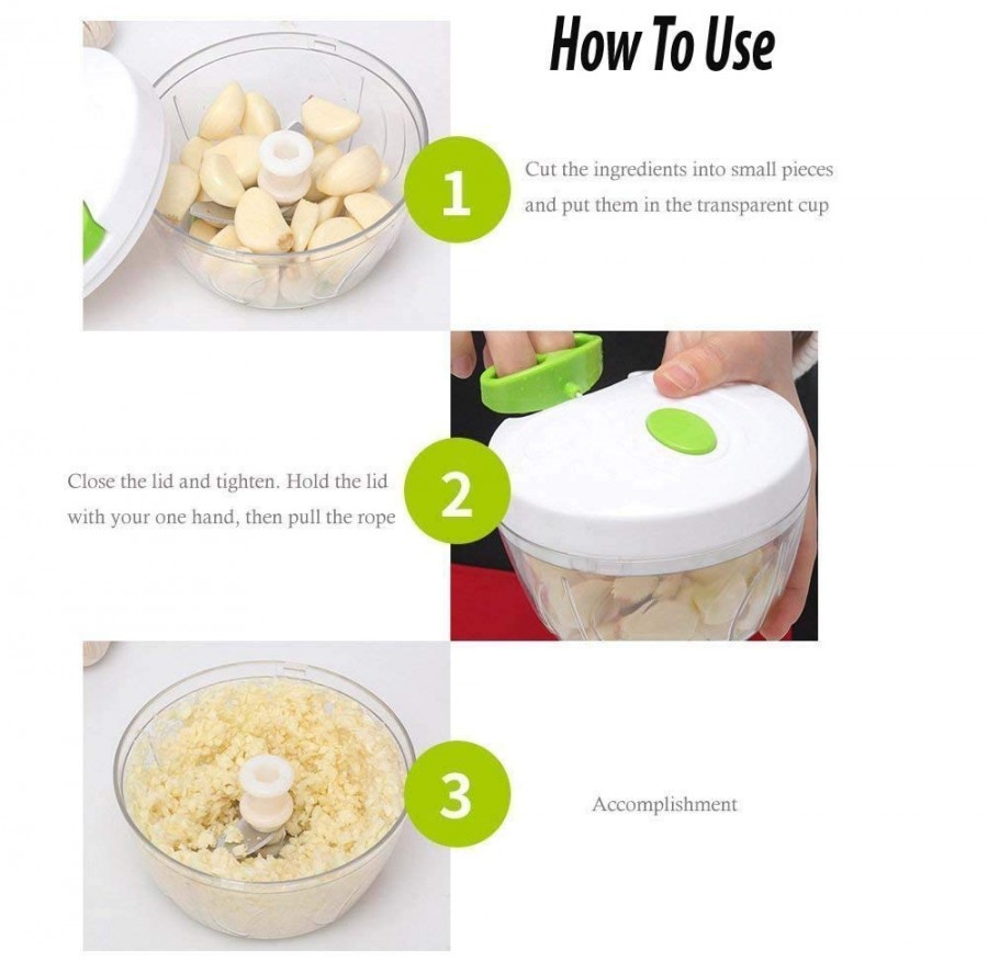 Plastic Quick Vegetable Chopper