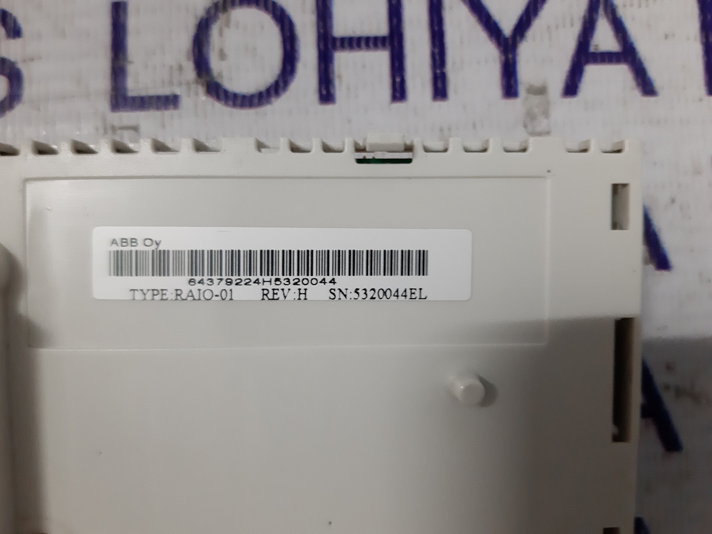 Abb Analog I/o Expansion Module Suppliers Raio-01