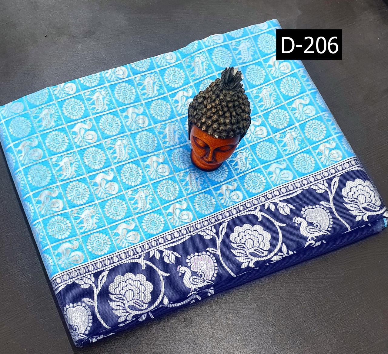 Saree - Soft Lichi Silk Fabric, 6.30 Cm Width, Multi Colour | Beautiful Rich Pallu, Exclusive Jacquard Work, Bollywood Style For Traditional Occasions