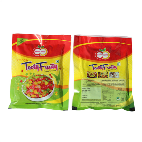 Papaya Tutti Frutti Cherry Fat Contains (%): Nil Percentage ( % )