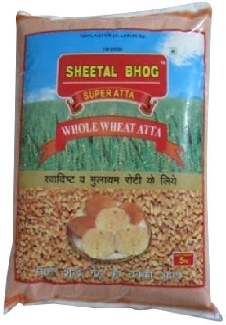 Wheat Atta Bags Stand Up Pouch