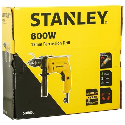 Yellow Stanley Impact Hammer Drill Sdh600
