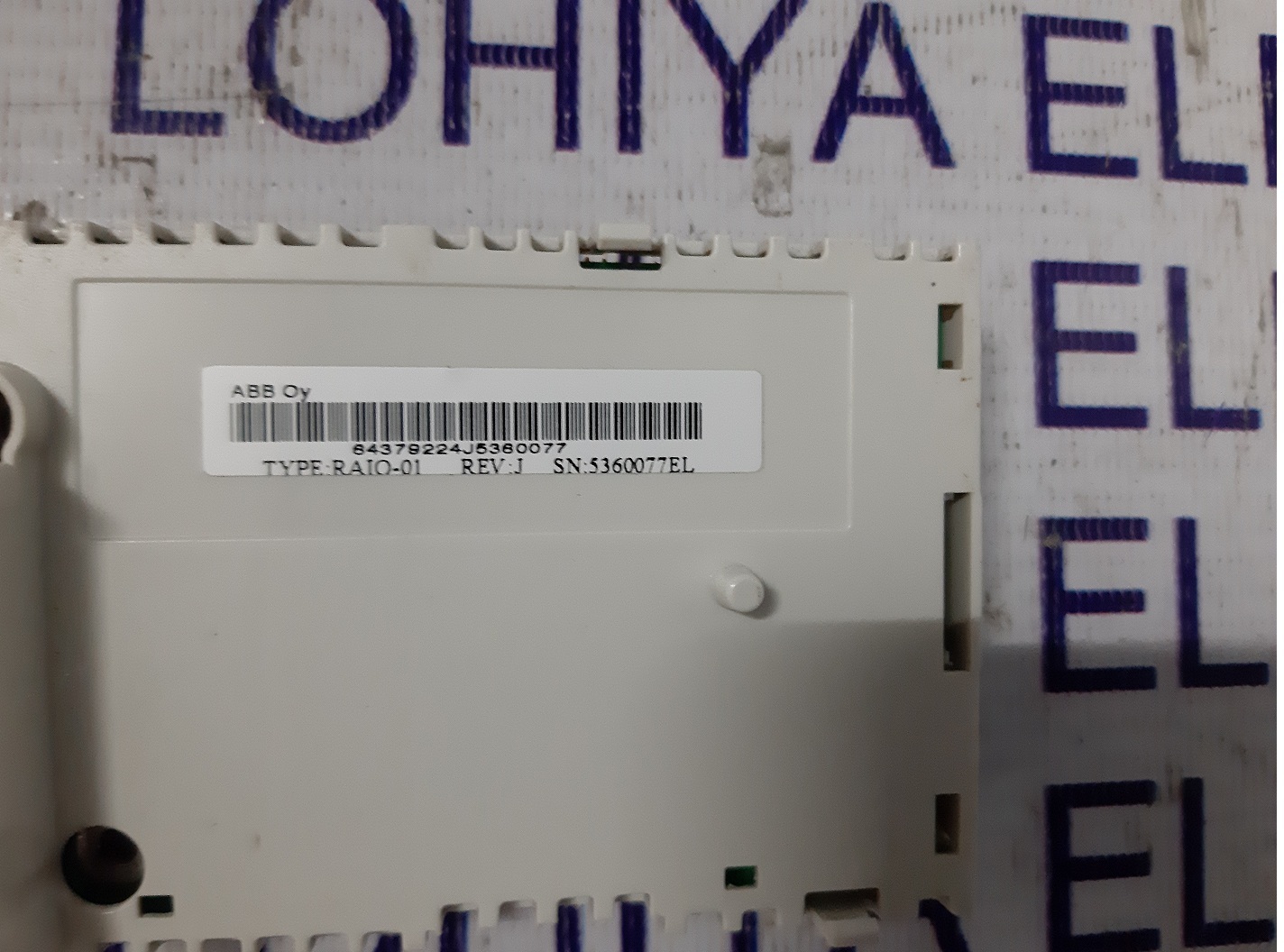 Abb Analog I/o Expansion Module Raio-01