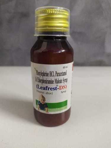 फेनलेफ्राइन एचसीएल पेरासिटामोल और क्लोपेनिरामाइन मालेएट सिरप विशिष्ट दवा