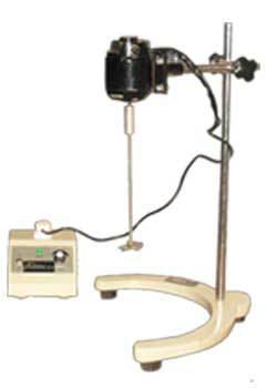 Laboratory Stirrer - Metal Construction, 0-2000 RPM Speed Range | 120V DC Motor Power