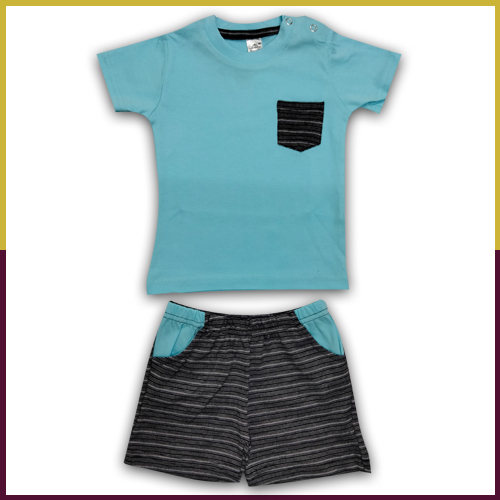 Sumix Skw 173 Baby Boys T-shirt And Short Age Group: 6 - 24 Months